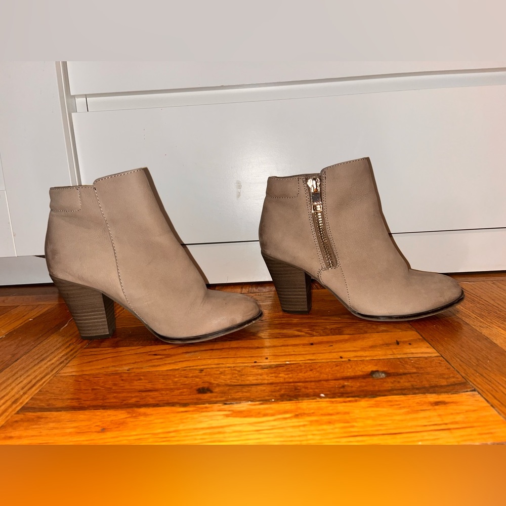Grey Aldo Booties